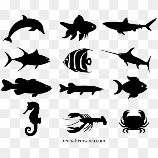 Goldfish Cliparts Templet Free Download Clip Art Png - Fish Silhouette Transparent Png