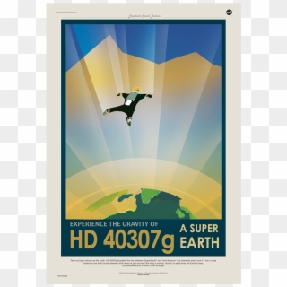 Base Jumping On Hd 40307g - Art Deco Nasa Posters Clipart