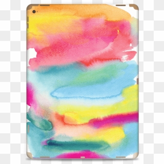 Color Explosion Skin Ipad Pro - Watercolor Paint Clipart