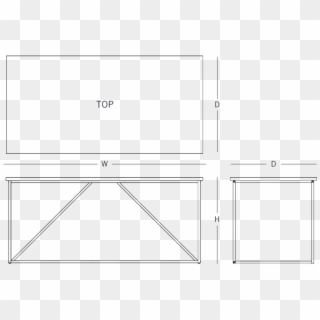 Geometric Workstation - Cabinetry Clipart