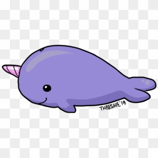 A Warmup Narwhal - Narwhal Clipart