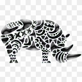Rhino Rhino Art, Animal Stencil, Caillou, Rhinos, Tatt, Clipart