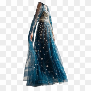 Dress Png, Aesthetic Clothes, Ravenclaw, Hijab Fashion, - Cucculelli Shaheen Hera Constellation Dress Couture Clipart