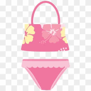 Surfing Girls Clipart - Panties - Png Download