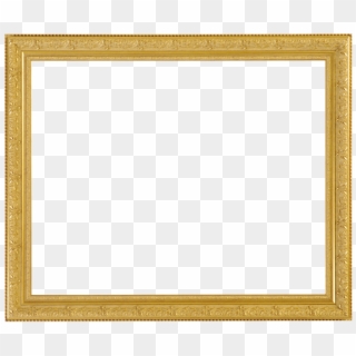 Gold Picture Frame Png - Mirror Clipart