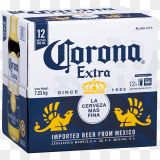 Picture Of Corona Extra 12 Pack Bottles - Corona 18 Pack Clipart