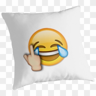 Middle Finger Laughing Emoji - Laughing Face With Middle Finger Clipart