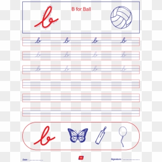 The Letters Are Written In Dotted Lines To Teach The - Moths And Butterflies Clipart
