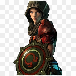 This Design On My Shield - Borderlands Athena Png Clipart