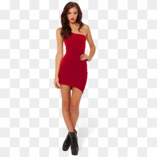 Red Dress - - Red Dress Model Png Clipart