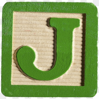 B *✿* Wooden Block Letters, Name Letters, Letter J, - Letter J Block Clipart