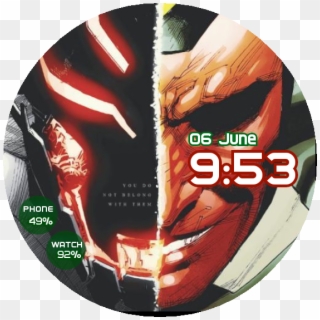 Ultron/vision Watch Face Preview Clipart