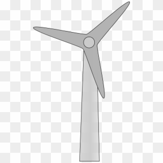 Wind Generator Clipart - Wind Turbines Clip Art - Png Download