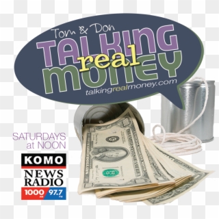 Talking Real Money Square Logo Trans - Komo News Radio Clipart
