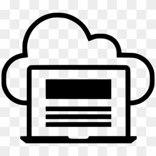 Png File Svg - Cloud Pc Icon Png Clipart
