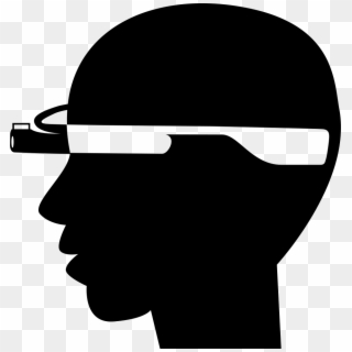 Png File Svg - Google Glass Silhouette Clipart