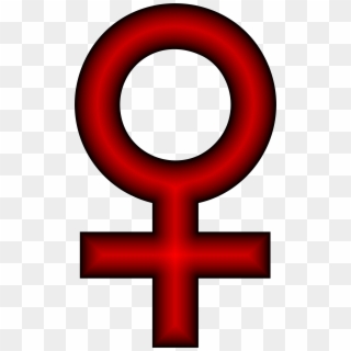 This Free Icons Png Design Of Female Symbol Crimson - Female Symbol Red Clipart