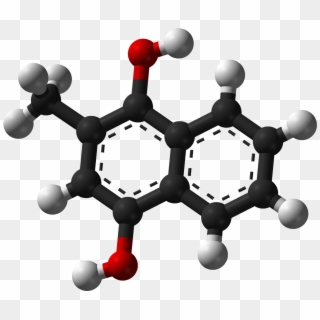 Menadiol 3d Balls - Phloroglucinol Molecule Clipart