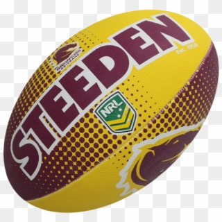 Brisbane Broncos Football Mini - Nrl Broncos Ball Clipart