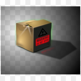 This Free Icons Png Design Of Dangerous Box - Do Not Open Box Clipart