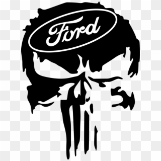 Ford Bronco Logo - Punisher Logo Png Clipart