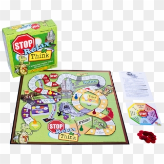 Stop, Relax & Think Board Game - Stop Relax And Think Game Clipart