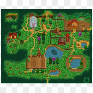 Http - //playwrite - Com - Au/wp-content/uploads/ - Stardew Forest Farm Layout Clipart