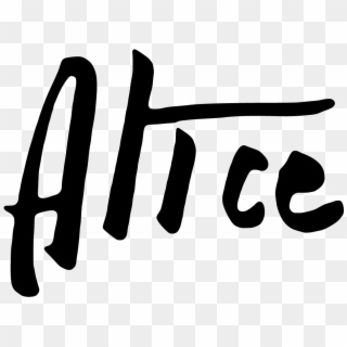 Logo Alicè - Calligraphy Clipart
