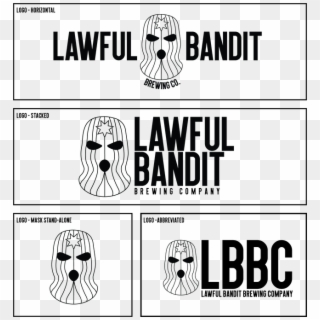 Lawful Bandit Brewing Company - Cartoon Clipart