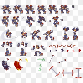 Sigma From Megaman X4 For The Playstation - Megaman X4 Sigma Sprites Clipart