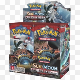 Pokemon Sun & Moon - Pokemon Crimson Invasion Booster Box Clipart