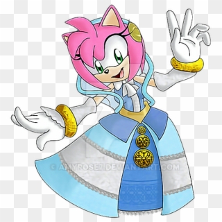 #sonic And The Black Knight Amy Rose Lady Of The Lake#freetoedit - Dibujos De Amy Rose Clipart