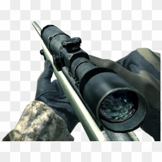 Drawn Snipers Cod 4 - Cod 4 Sniper Png Clipart