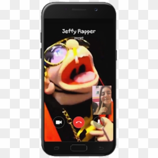 Jeffy The Rapper Video Call Aka Jfee Puppet - Photo Caption Clipart