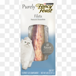 Fancy Feast Purely Filets Natural Oceanfish - Purina Fancy Feast Purely Filets Clipart