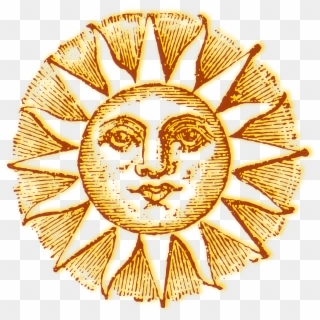 This Free Icons Png Design Of Vintage Sun - Boho Sun Clipart