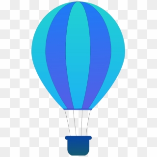 Blur Clipart Hot Air Balloon - Hot Air Balloon Clip Art Png Transparent Png