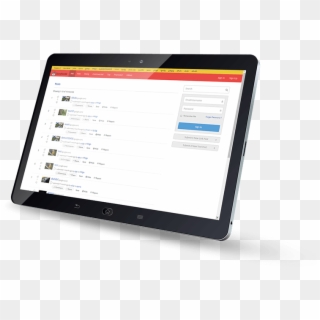 Reddit Clone - Tablet Computer Clipart