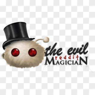 The Evil Reddit Magician - Cartoon Clipart