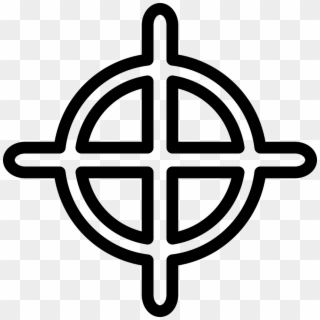 Crosshair Svg Png Icon Free Download Comments - Crosshair Outline Clipart