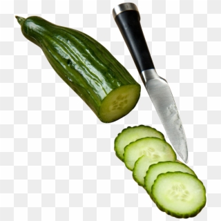 Cucumber In Slices - Cucumber Clipart