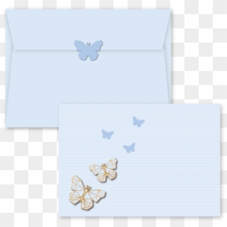 Fairy Dust Folded Card - Butterfly Clipart