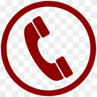 No - Telephone Icon Red Clipart