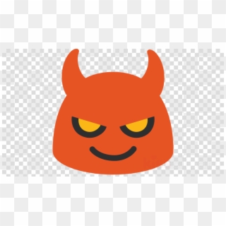 Devil Emoji Png Clipart Emoji Devil Clip Art - Android Devil Emoji Png Transparent Png