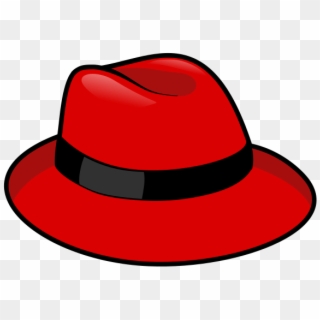 Clipart - Red Fedora - Red Hat - Png Download