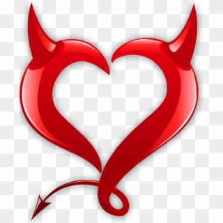 Devil Heart Png Clipart Picture - Devil Heart Png Transparent Png