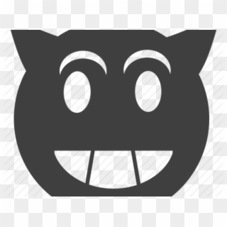 Satan Clipart Devil Emoji - Circle - Png Download