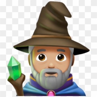 I Put On My Robe And Wizard Hat - New Emojis Ios 11.1 Clipart