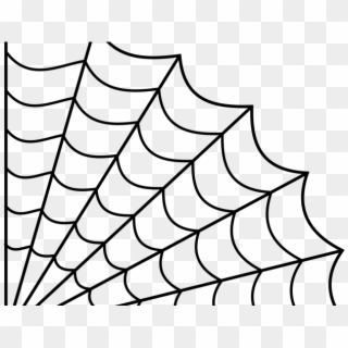 Drawn Spider Web Transparent Background - Transparent Spider Web Clipart