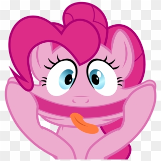 Chipmagnum, Funny Face, Pinkie Pie, Safe, Simple Background, - Pinkie Pie Silly Faces Clipart